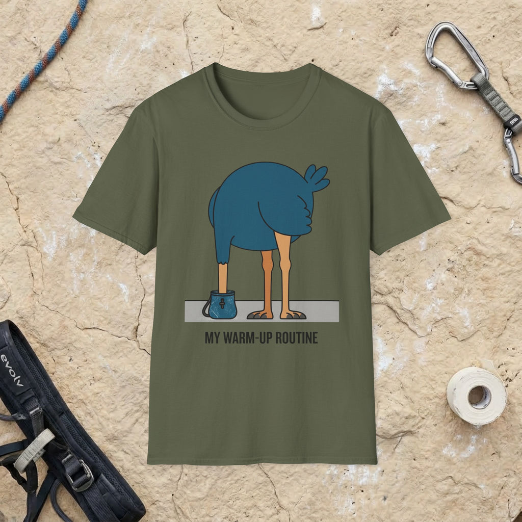 Ostrich Warm-Up T-Shirt