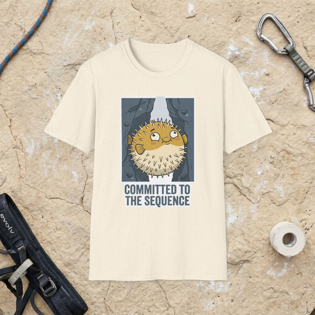 Pufferfish Committed to the Sequence T-shirt