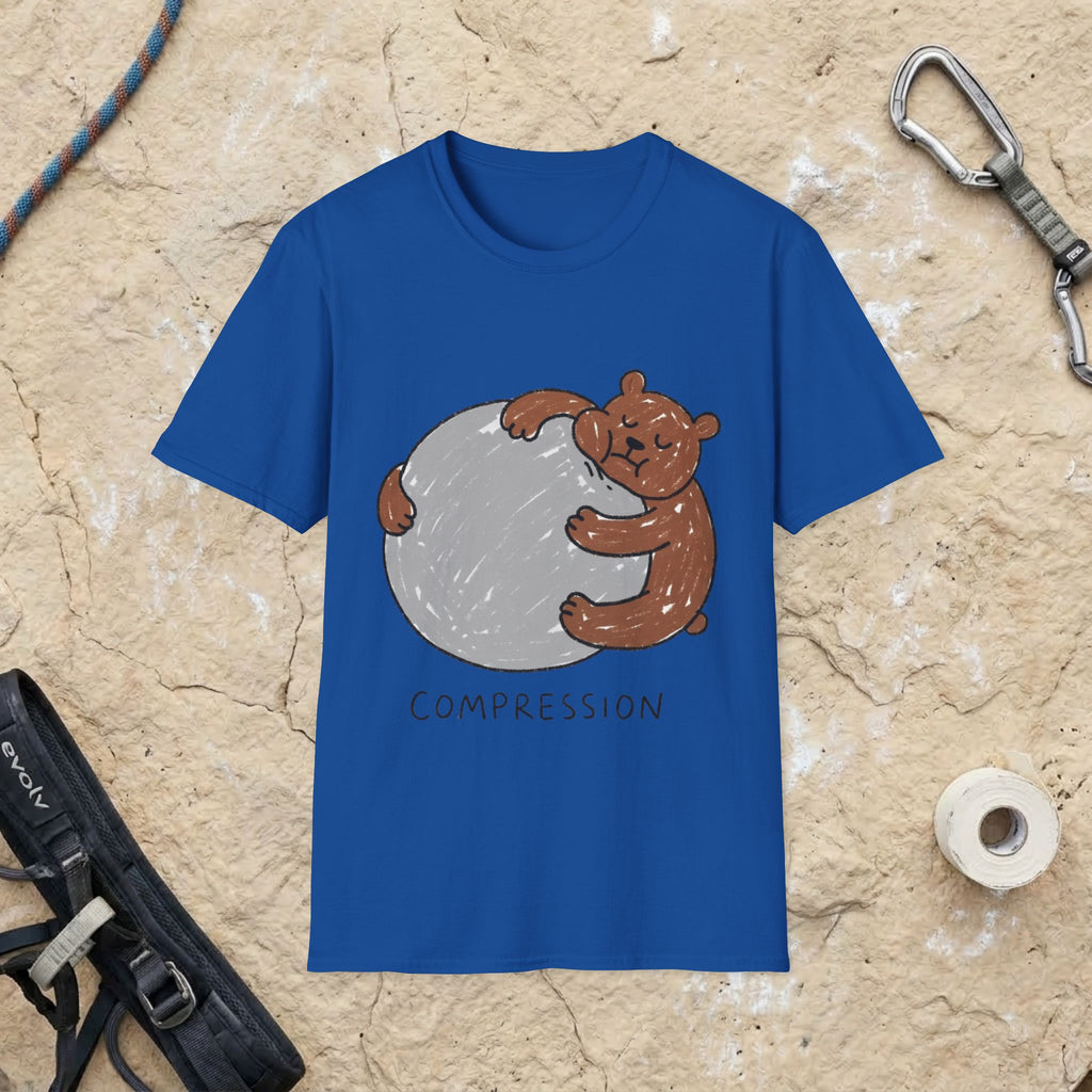 Hand Drawn Bear Compression Tee