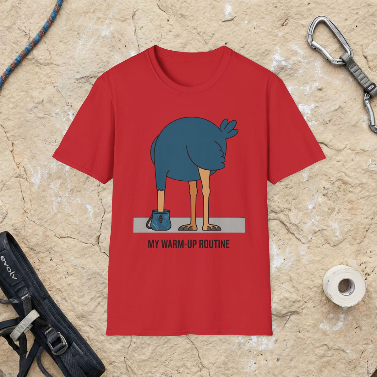 Ostrich Warm-Up T-Shirt
