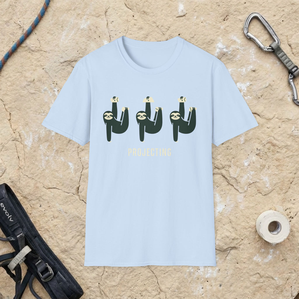 Sloth Support Group Projecting T-shirt