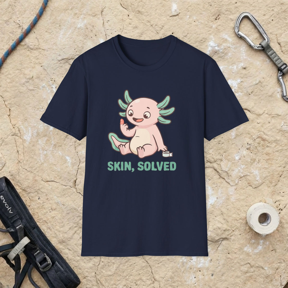 Axolotl Skin Solved T-shirt