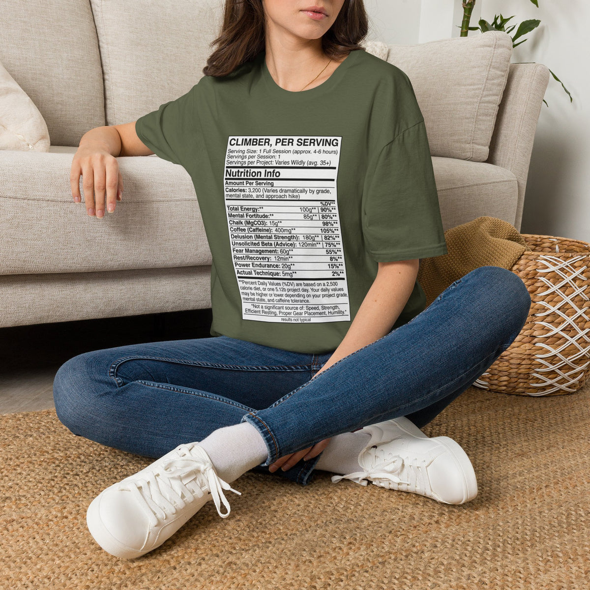 Climber Ingredient List T-Shirt