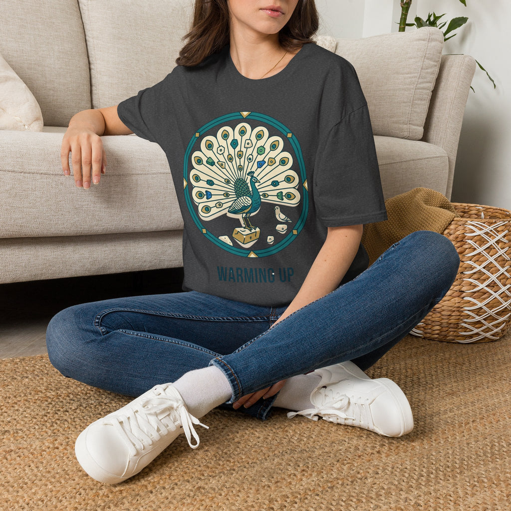 Peacock Warm-Up T-shirt