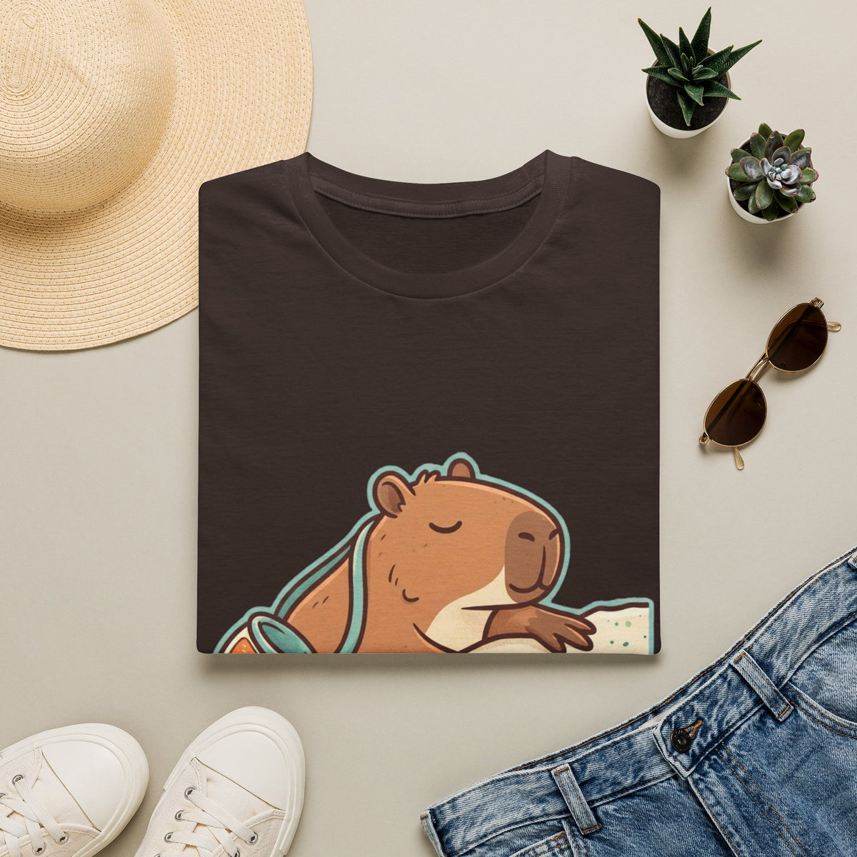 Capybara No Rush Tee
