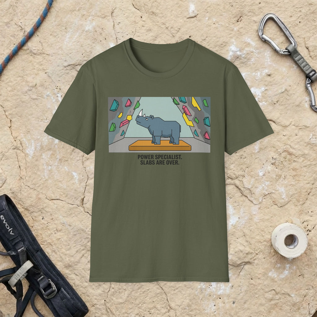 Rhino Power and Slabs T-shirt