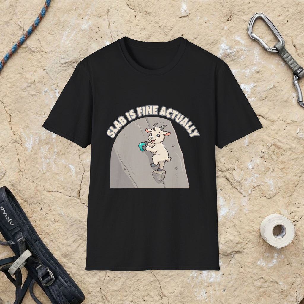 Goat Slab Is Fine Actually Tee