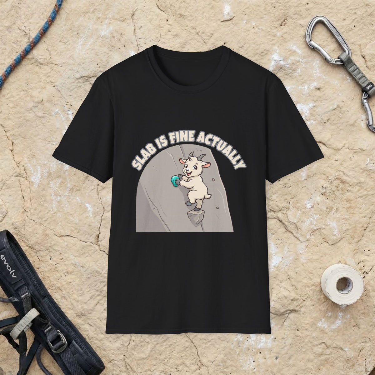 Goat Slab Is Fine Actually Tee
