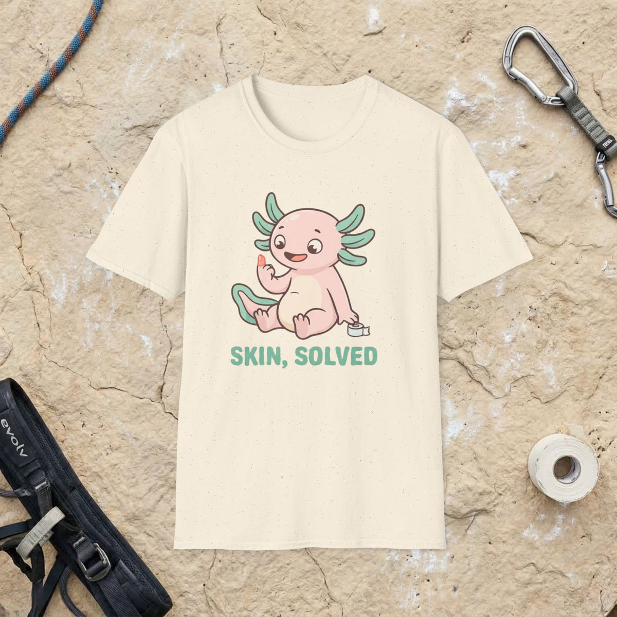 Axolotl Skin Solved T-shirt