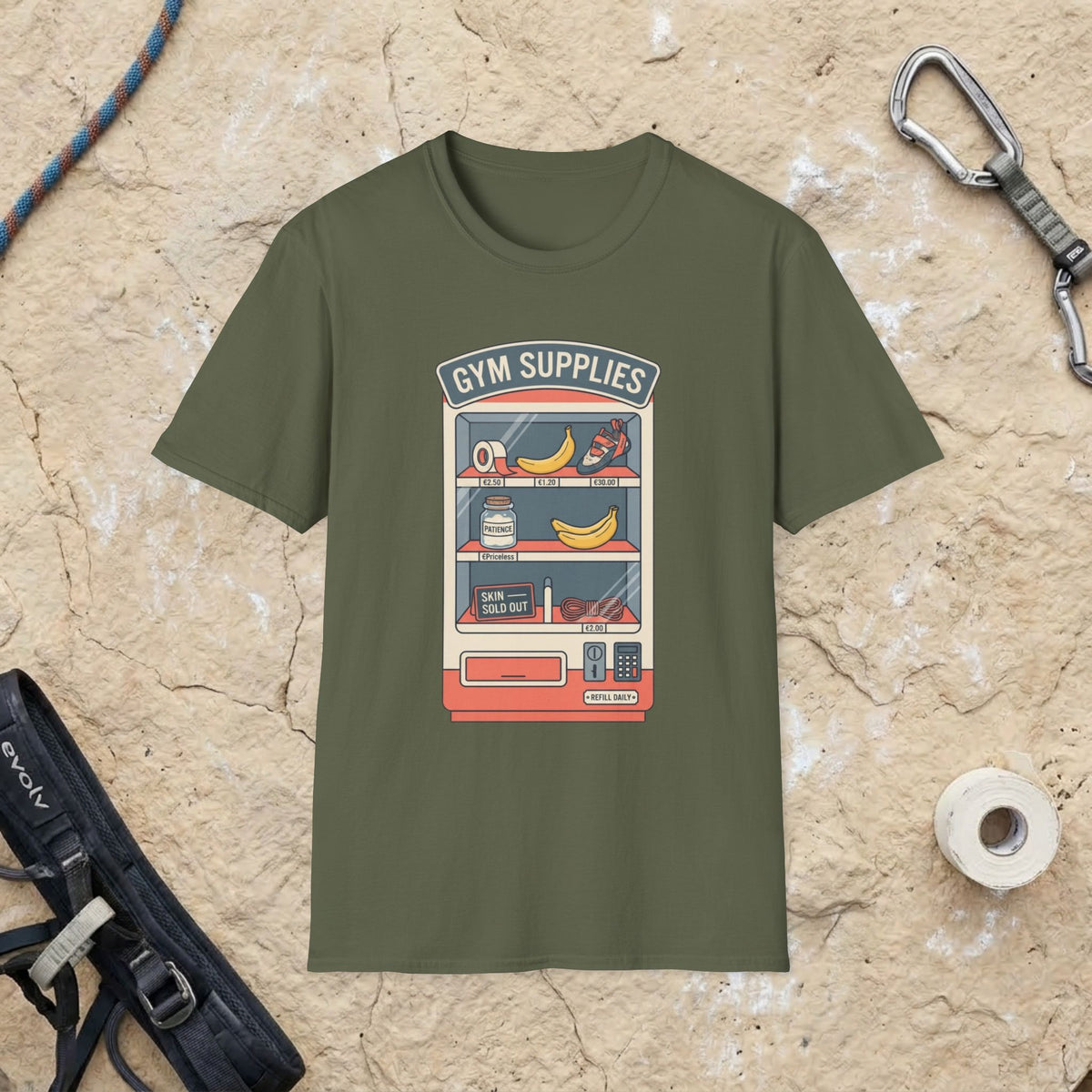 Gym Supplies Vending Machine T-shirt