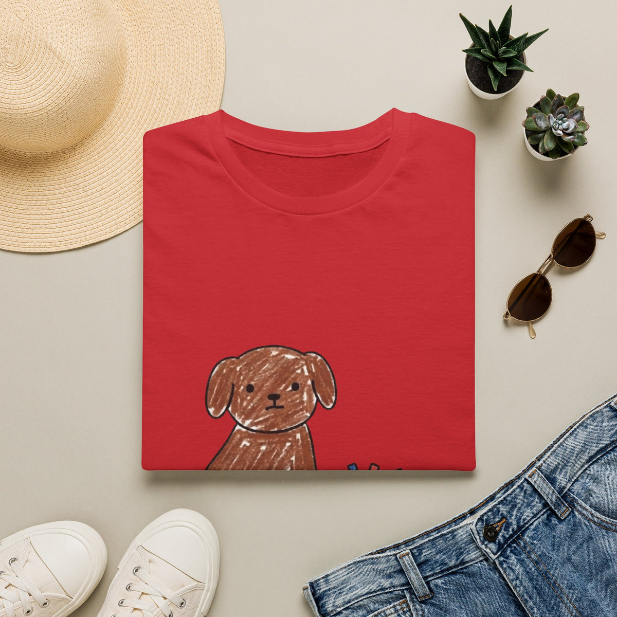 Hand Drawn Dog Poop Tee