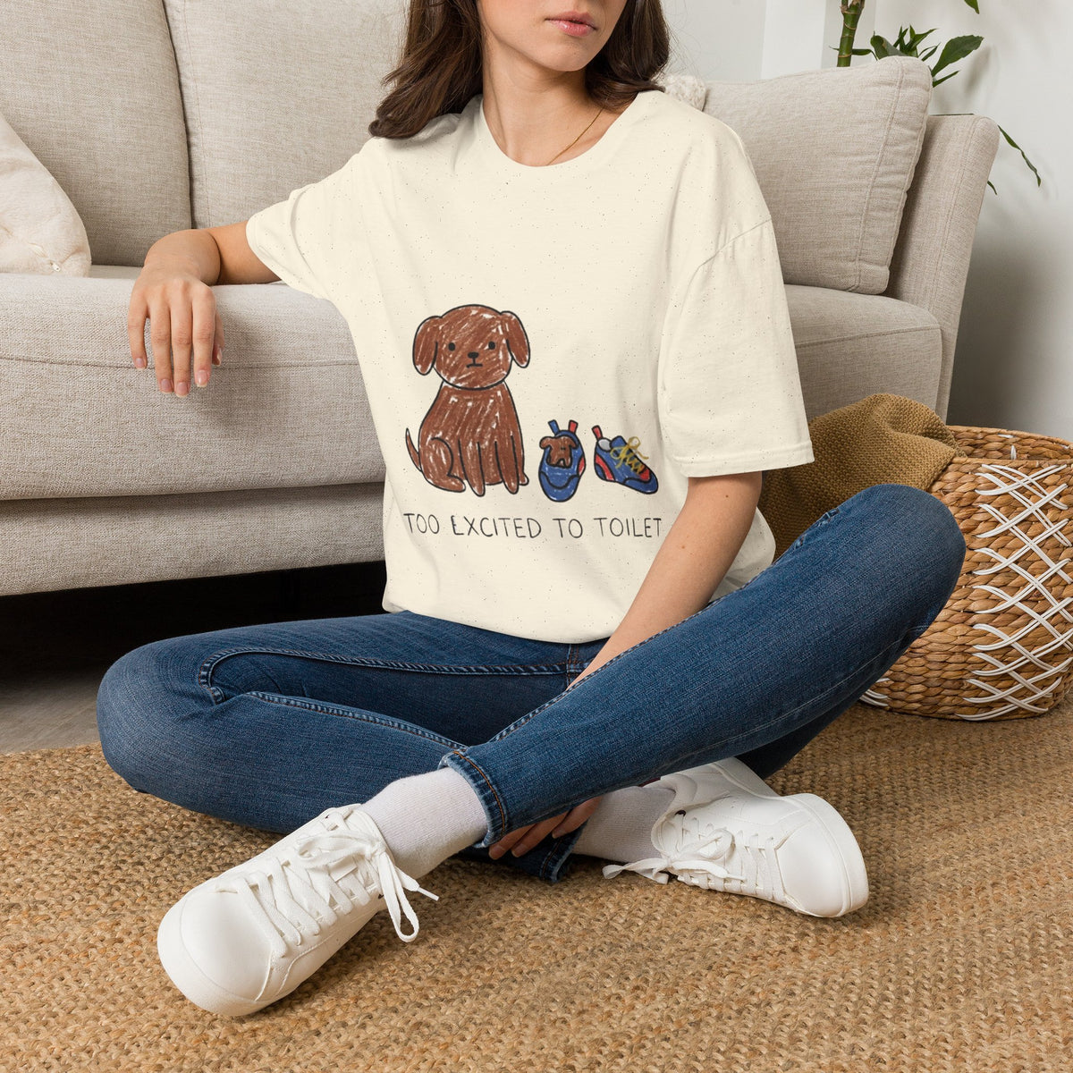 Hand Drawn Dog Poop Tee