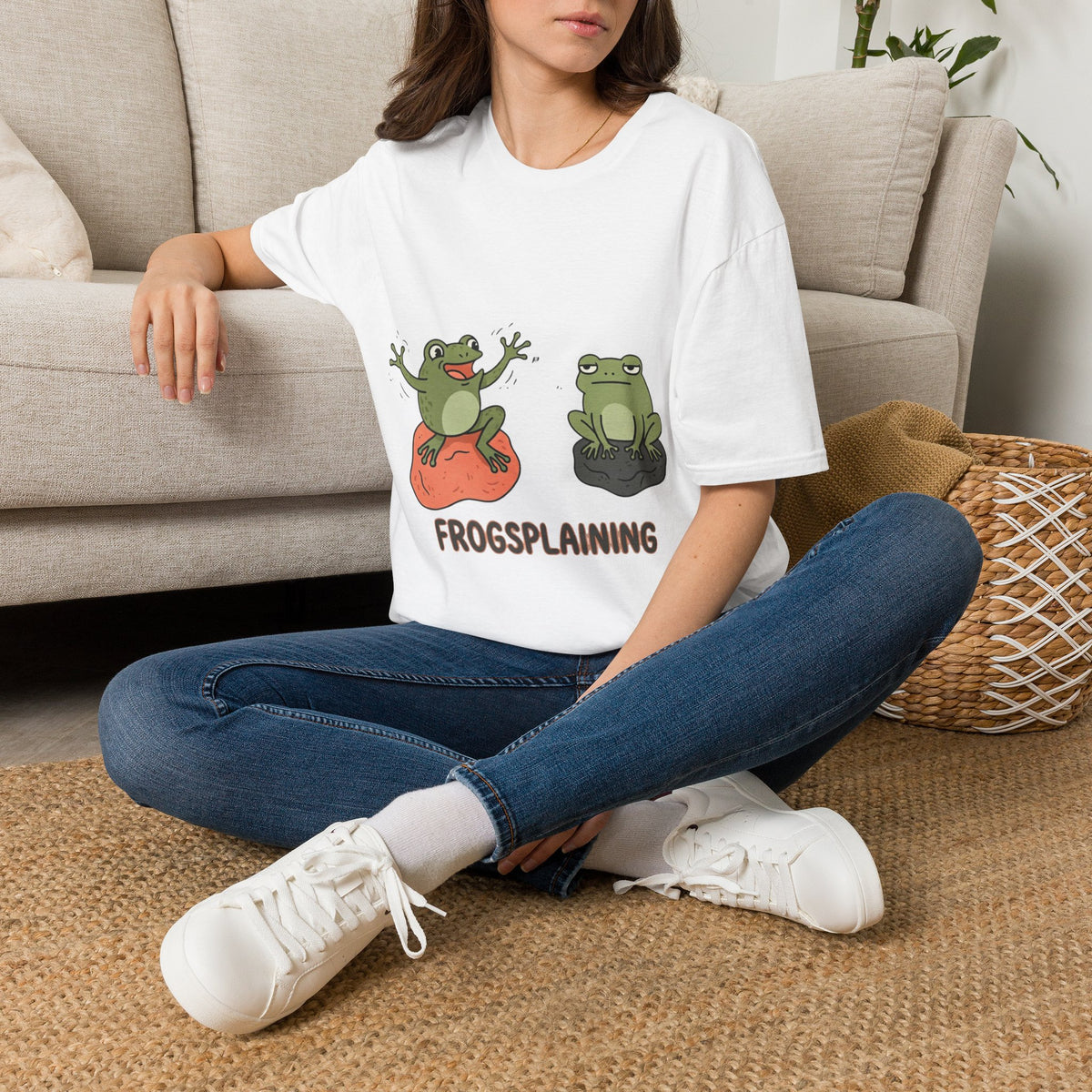 Frogsplaining Tee