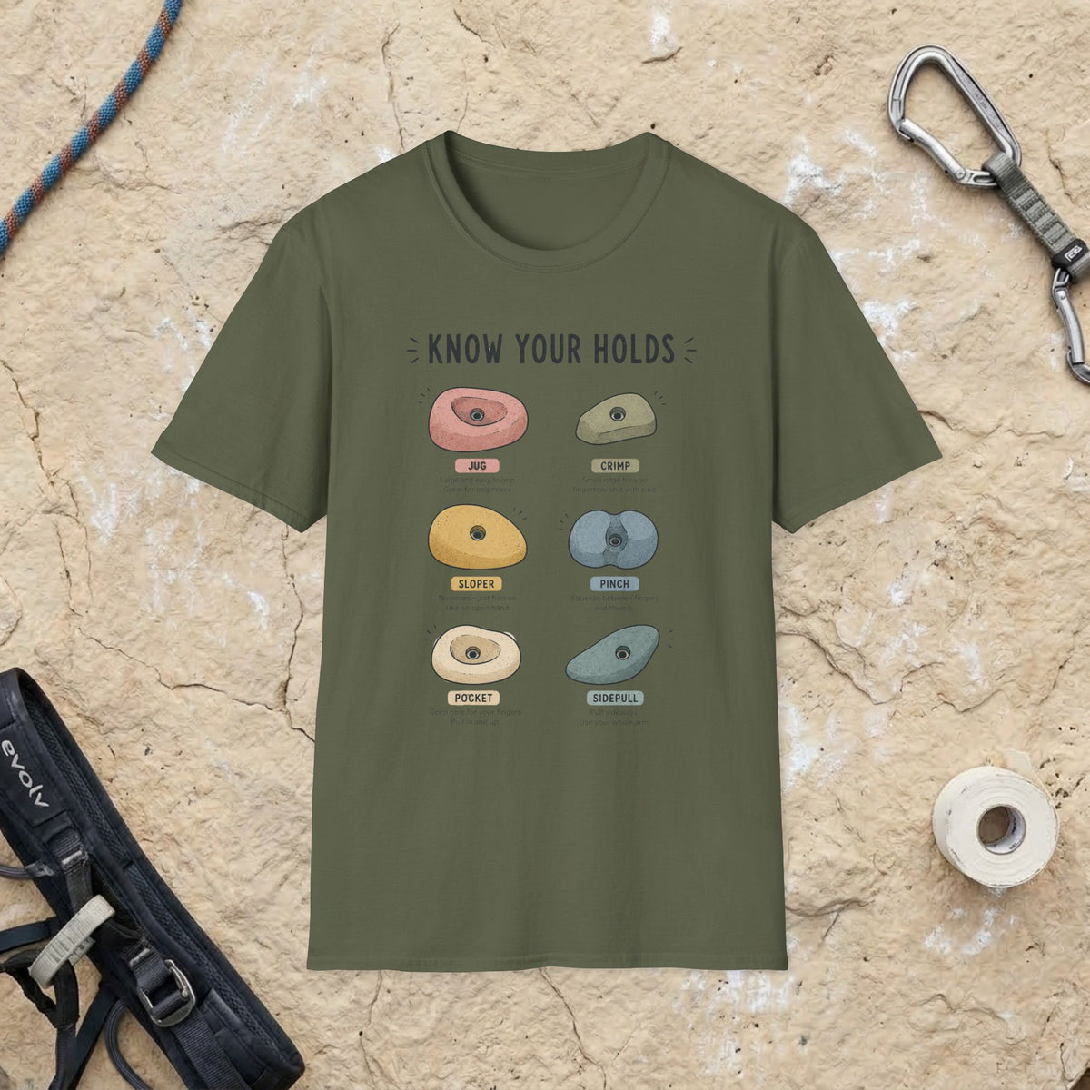 Know Your Holds Tee
