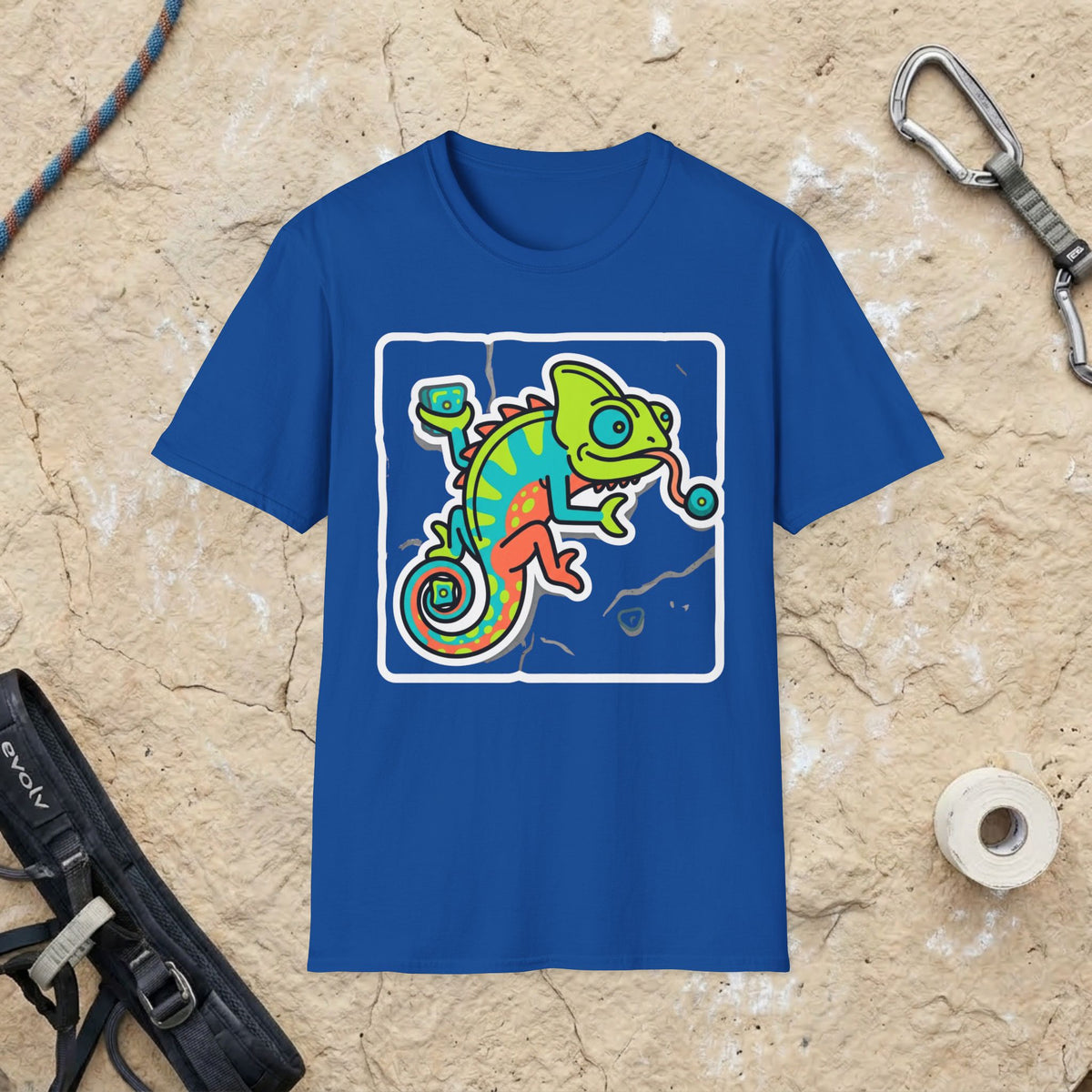 Bouldering Chameleon T-shirt