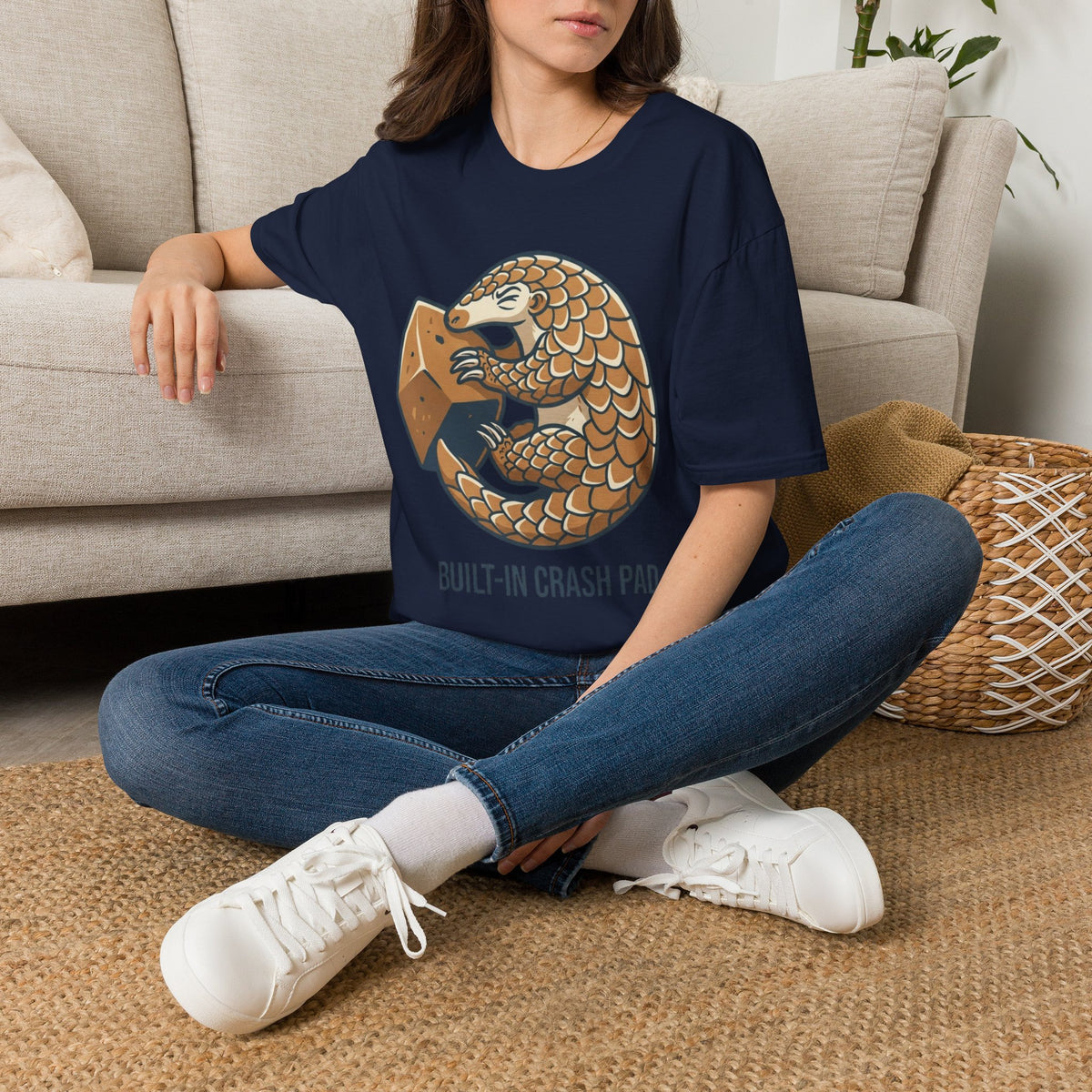 Built In Trash Pad T-shirt