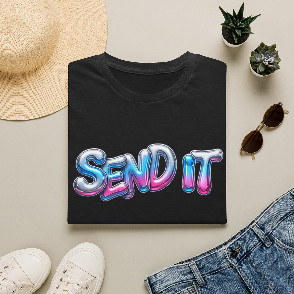 Y2K Send It T-Shirt