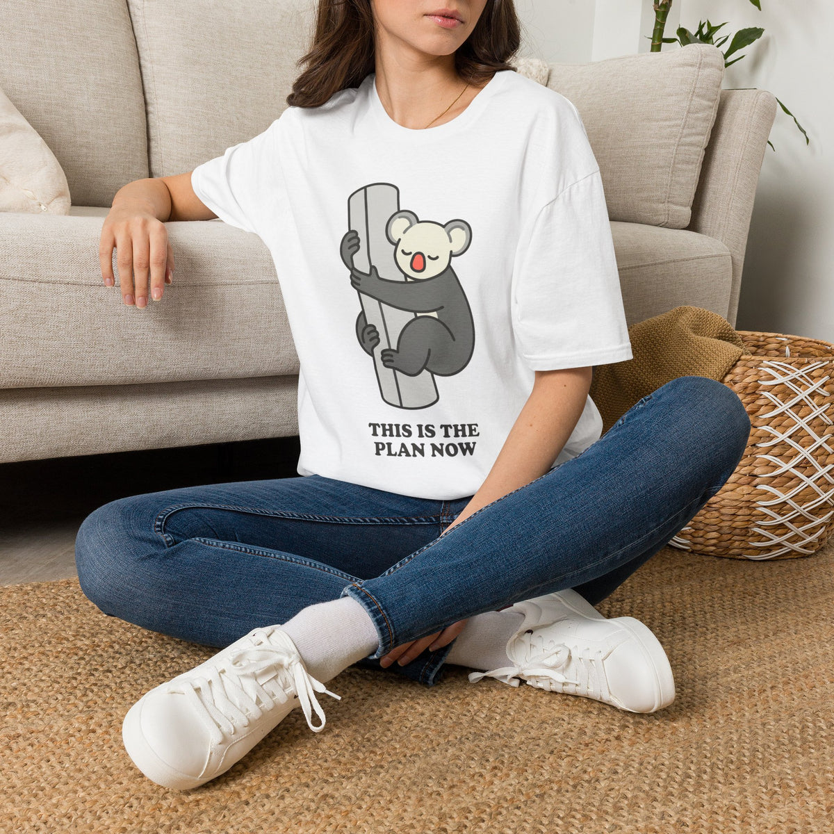 Koala's Climbing Plan T-shirt