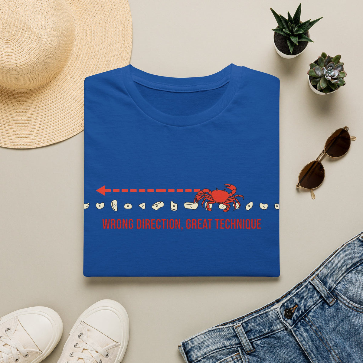 Crab Climbing Sideways T-shirt