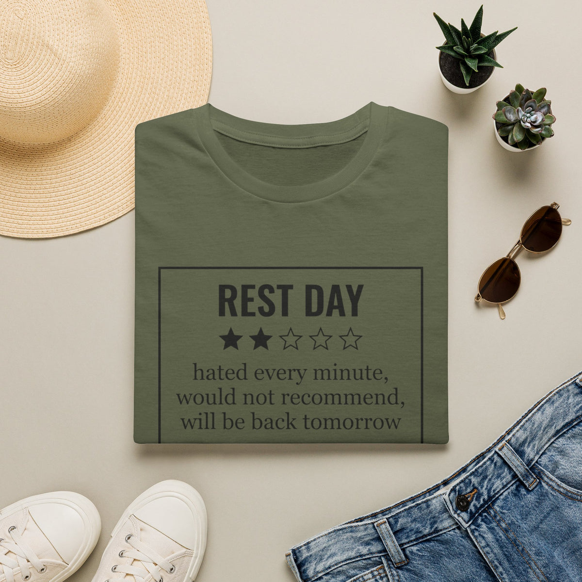 Rest Day Rating T-shirt