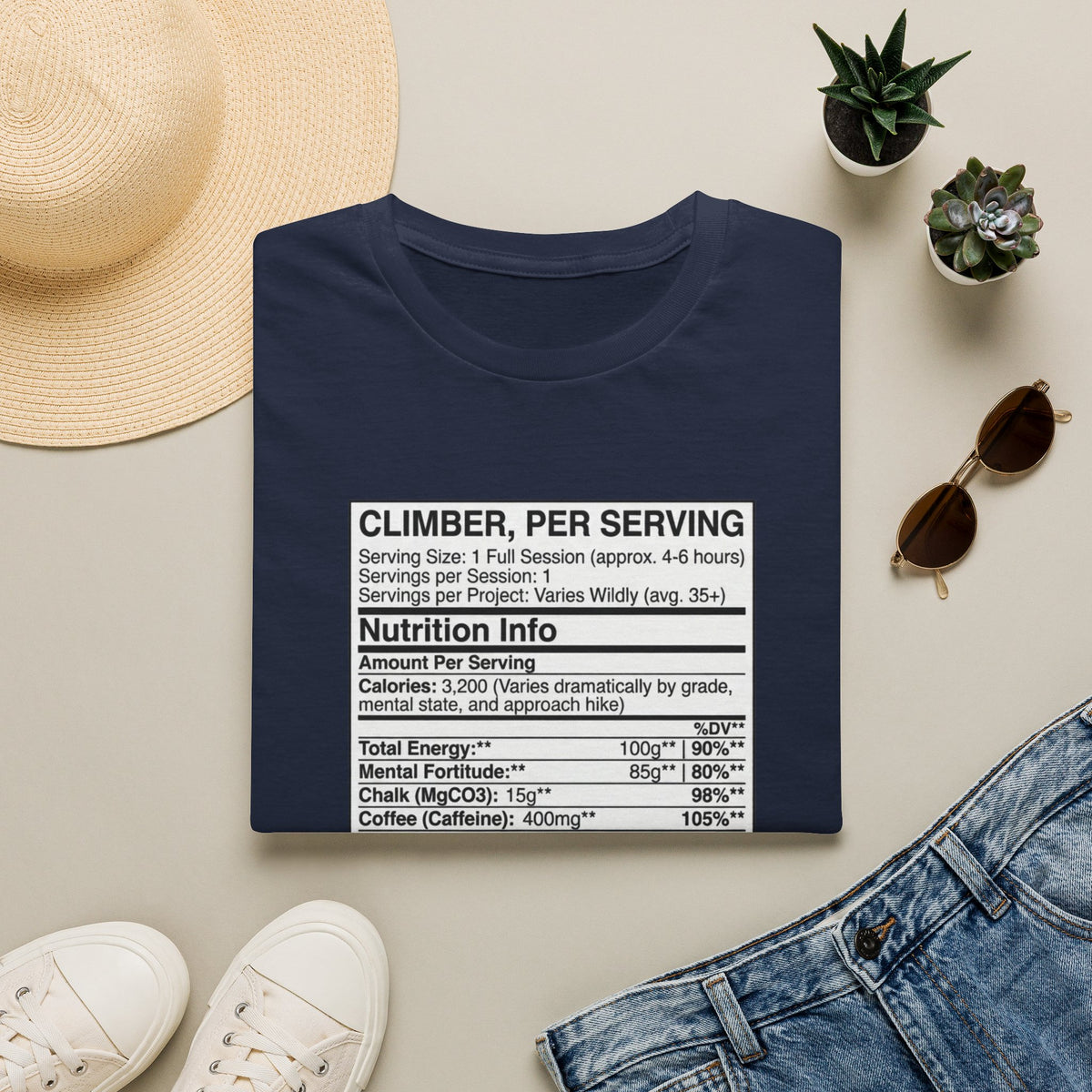 Climber Ingredient List T-Shirt