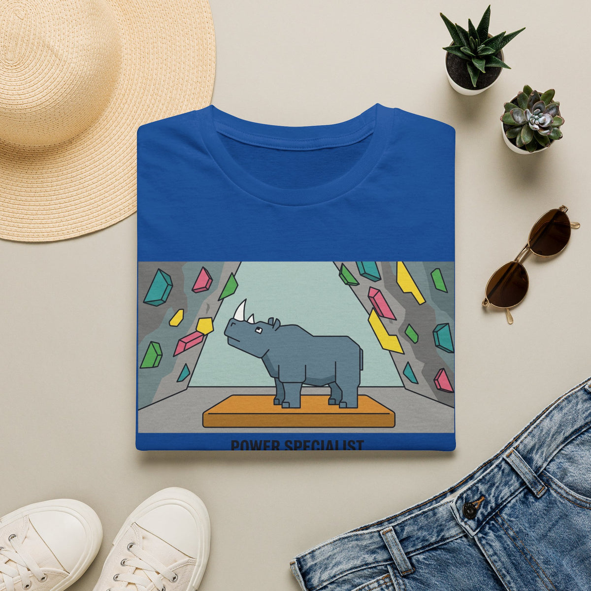 Rhino Power and Slabs T-shirt