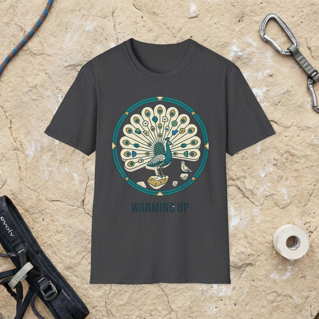 Peacock Warm-Up T-shirt