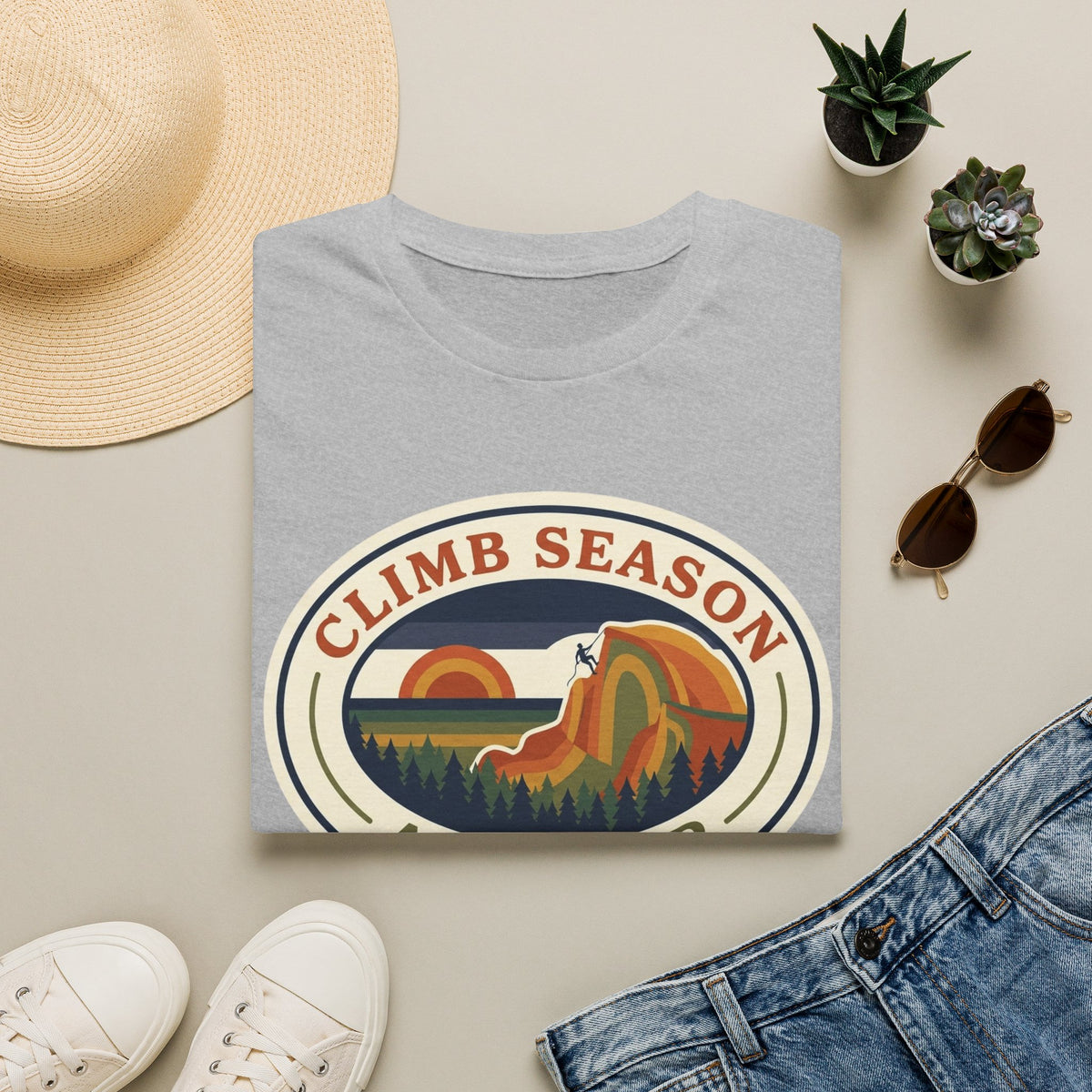Climbing Season A-Z T-Shirt