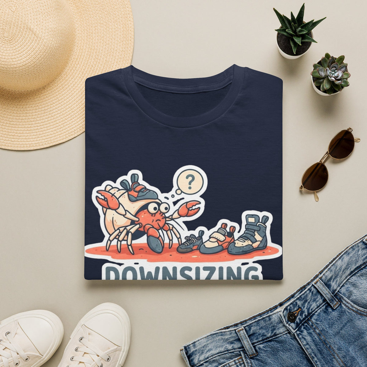 Hermit Crab Downsizing Tee