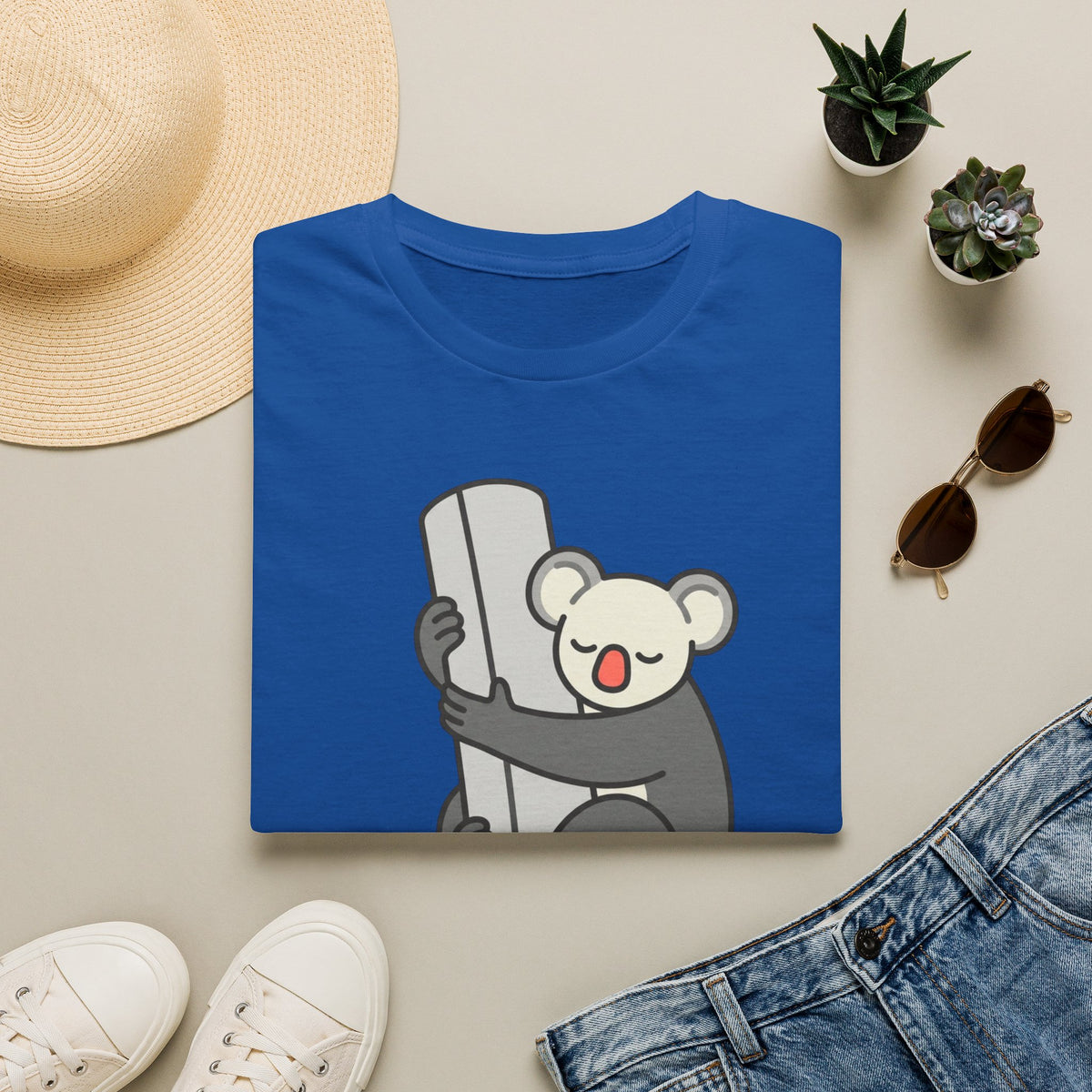 Koala's Climbing Plan T-shirt
