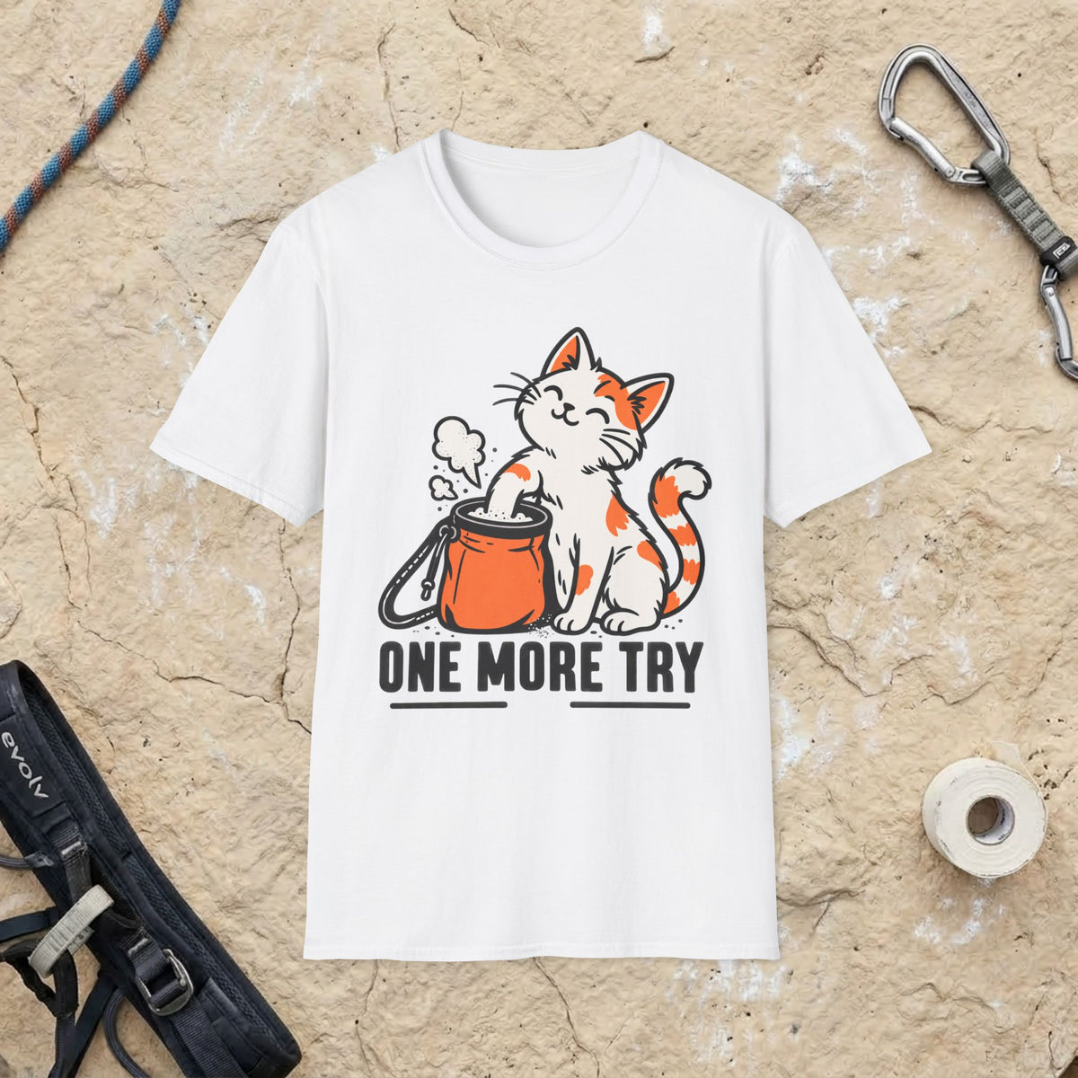 Cat One More Try Tee