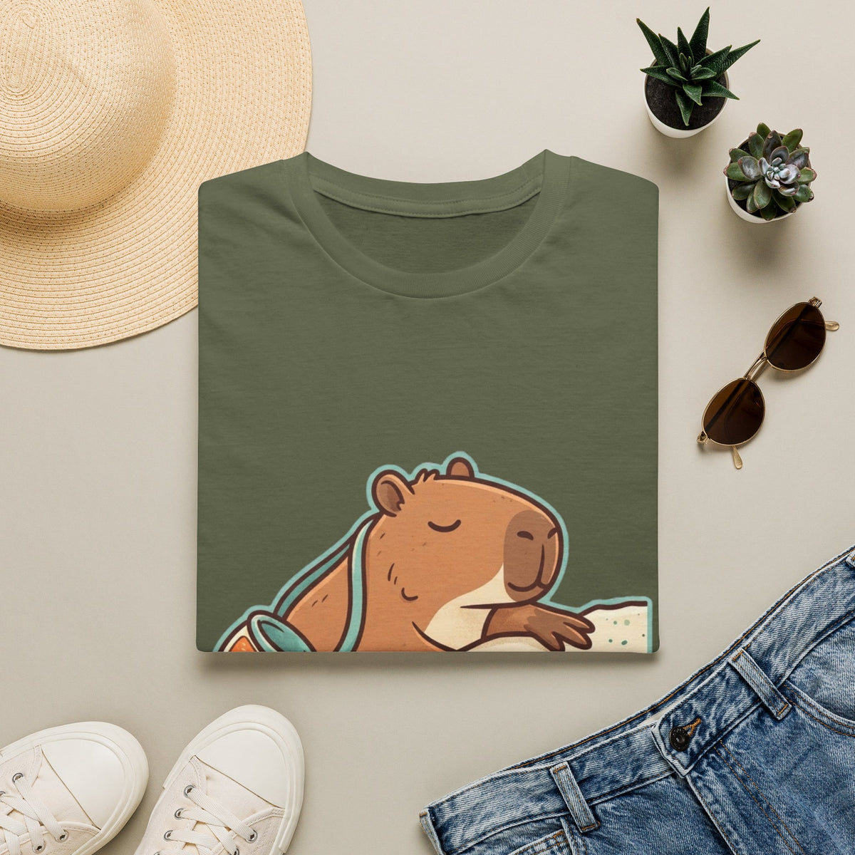 Capybara No Rush Tee