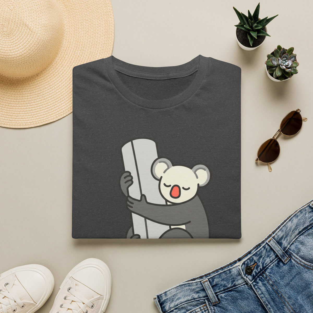 Koala's Climbing Plan T-shirt