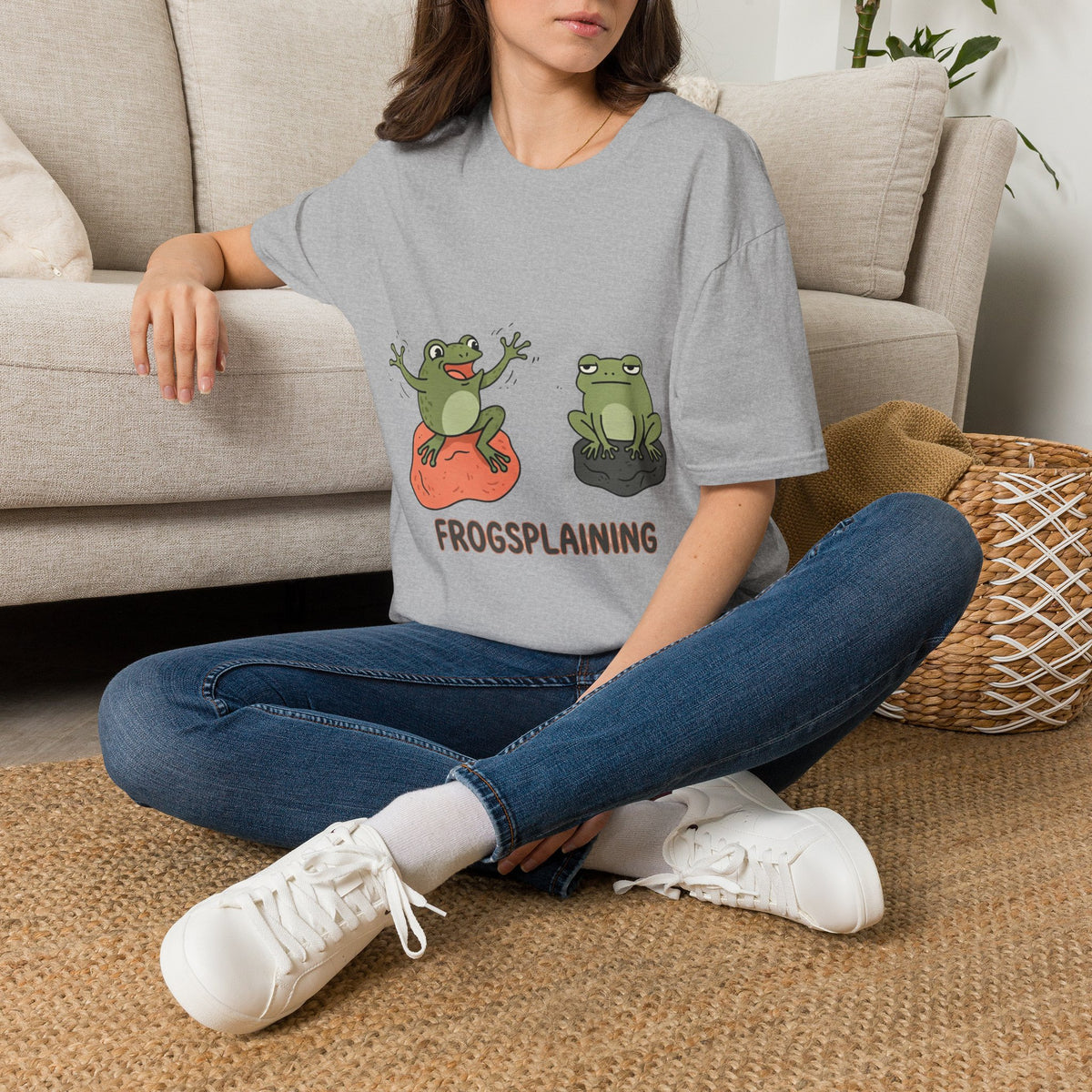 Frogsplaining Tee