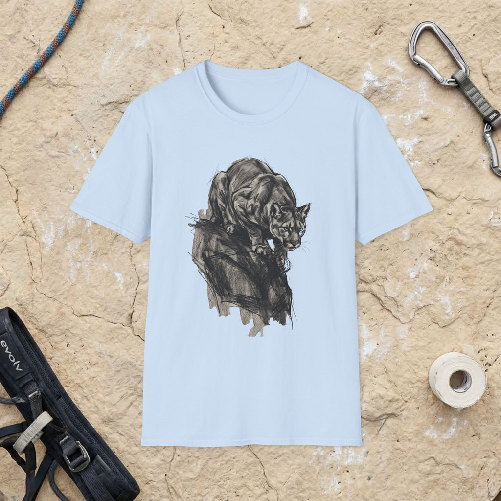 Mountain Lion Sketch T-shirt