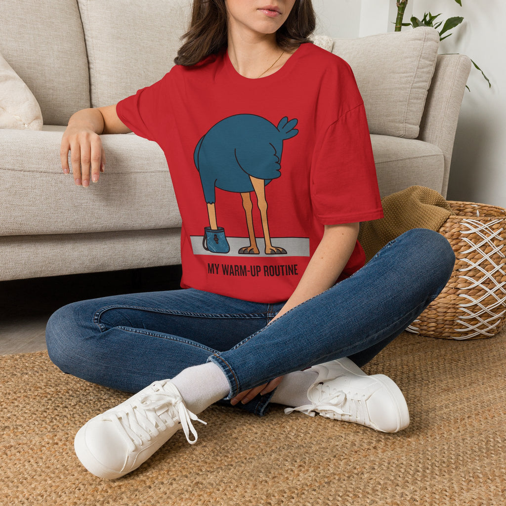 Ostrich Warm-Up T-Shirt