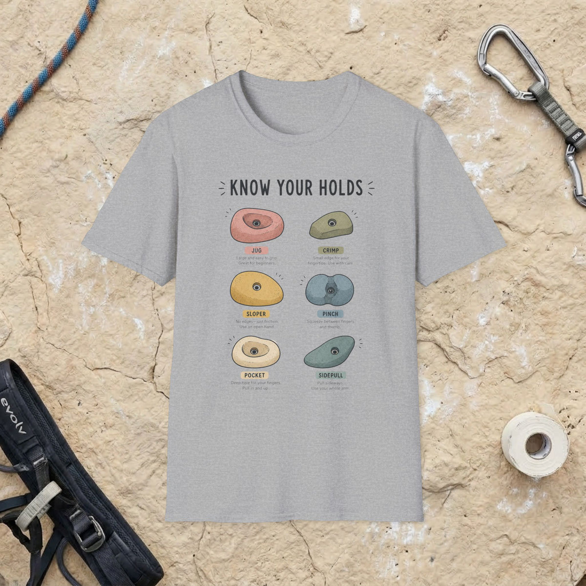 Know Your Holds Tee