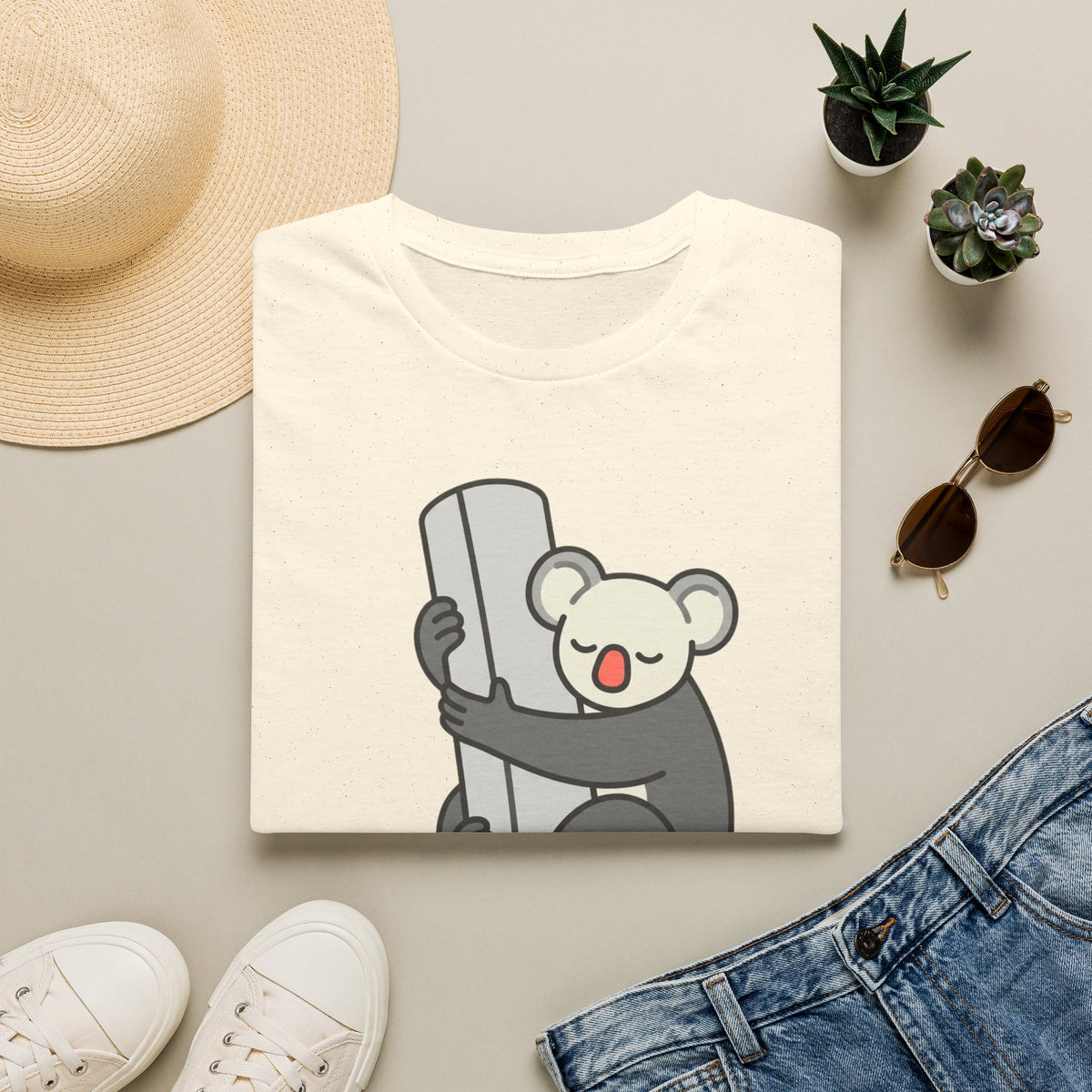 Koala's Climbing Plan T-shirt