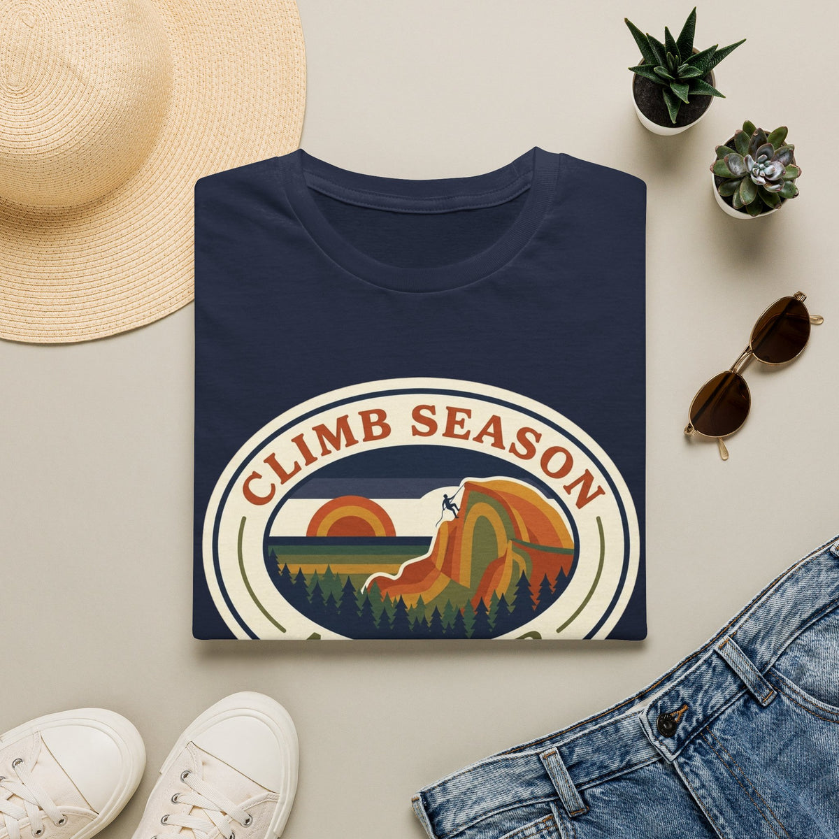 Climbing Season A-Z T-Shirt