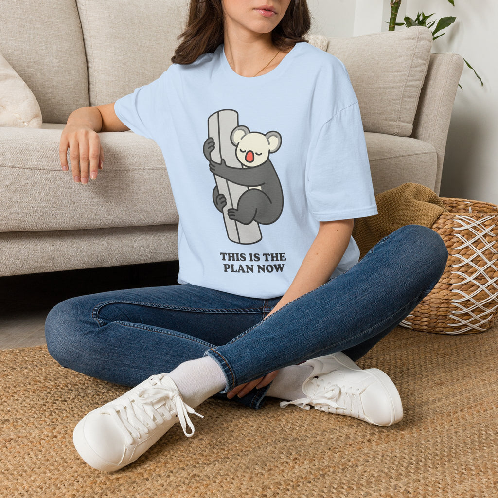 Koala's Climbing Plan T-shirt