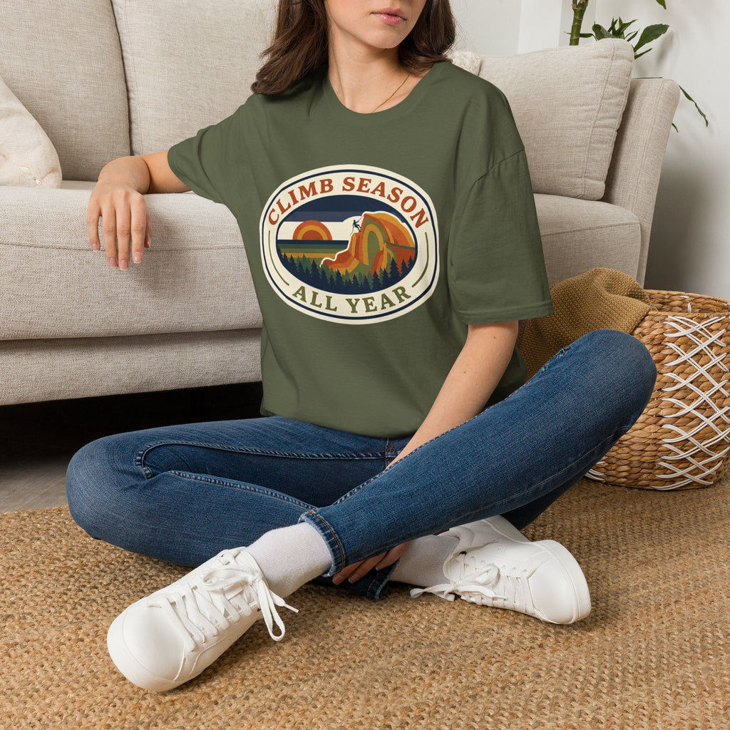 Climbing Season A-Z T-Shirt
