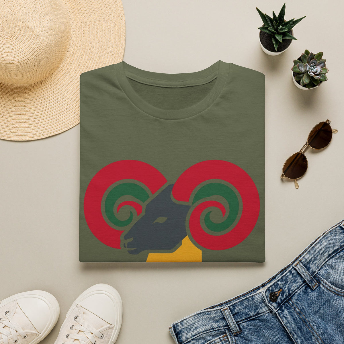 Ram Built In Holds T-shirt