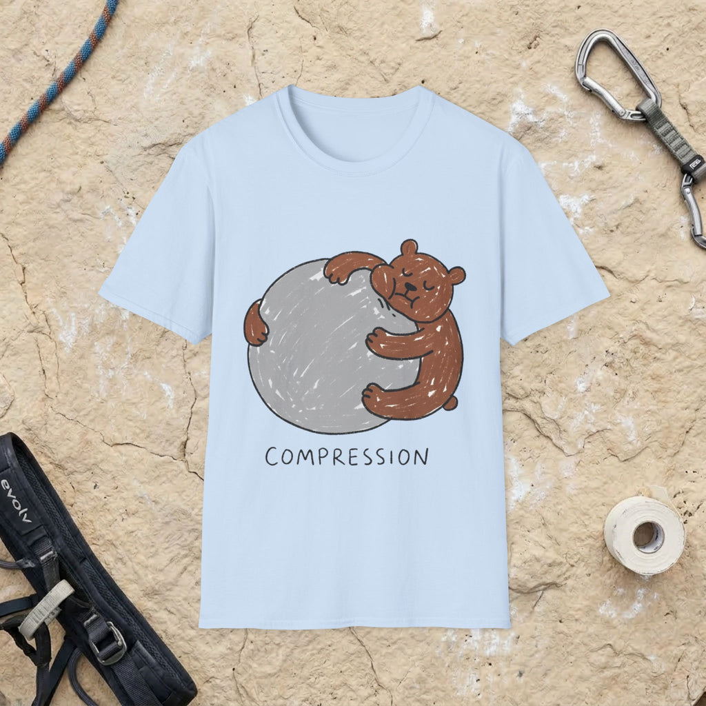 Hand Drawn Bear Compression Tee