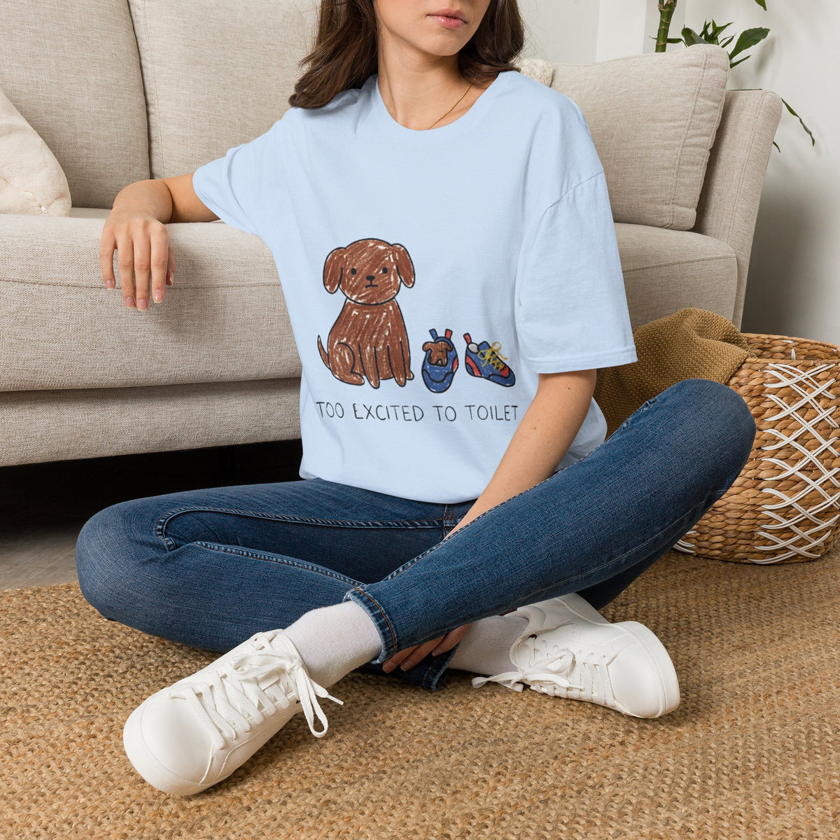 Hand Drawn Dog Poop Tee