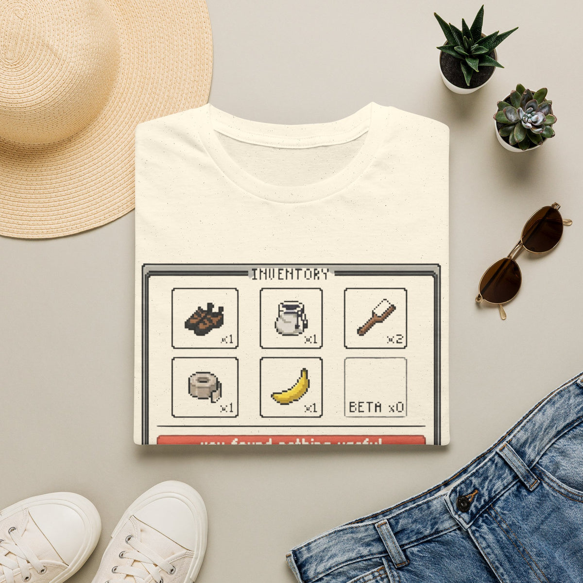 Pixel Inventory List T-Shirt