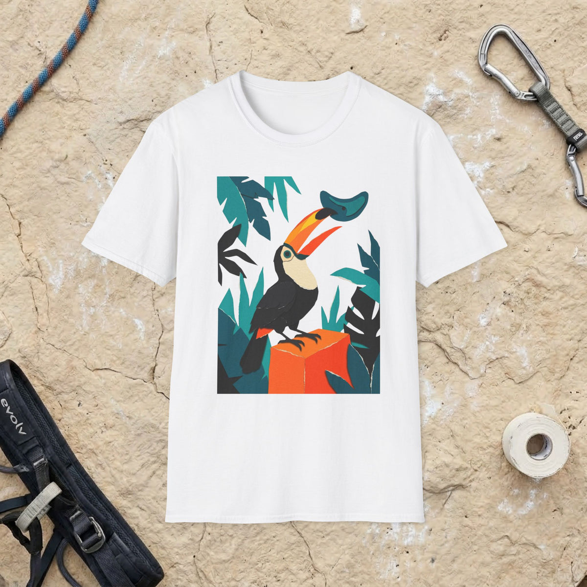 Toucan Cut Paper T-shirt