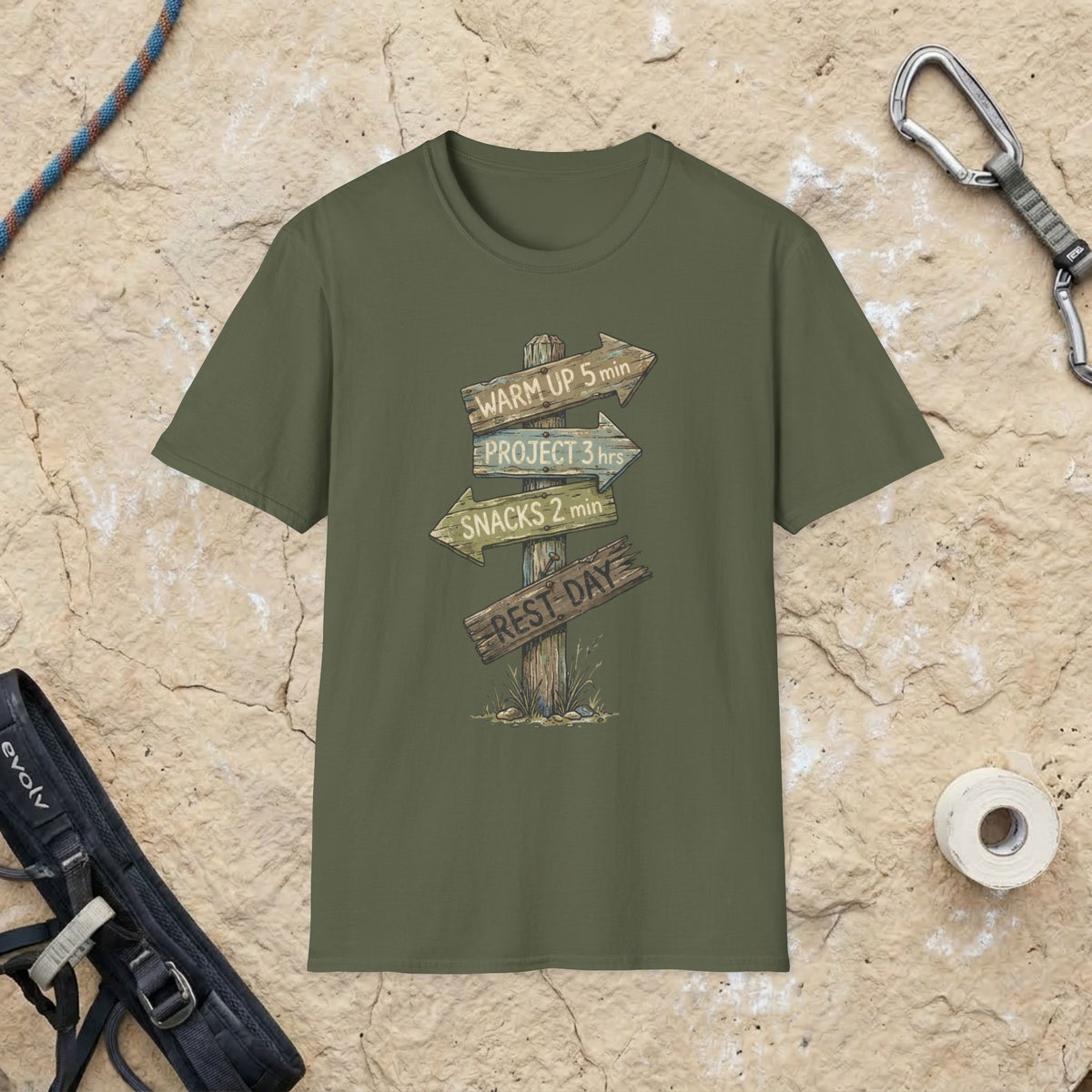 Wooden Directory Signs T-Shirt
