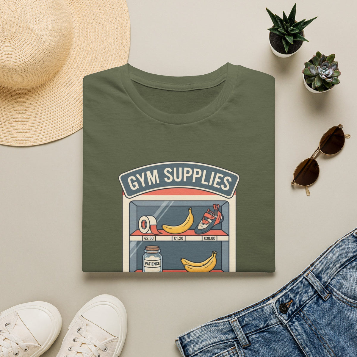 Gym Supplies Vending Machine T-shirt