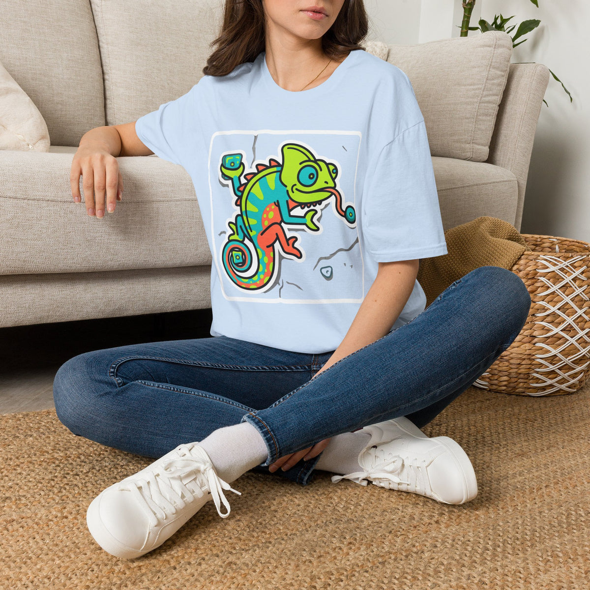 Bouldering Chameleon T-shirt