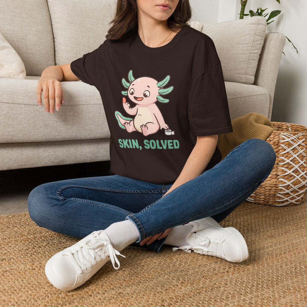 Axolotl Skin Solved T-shirt